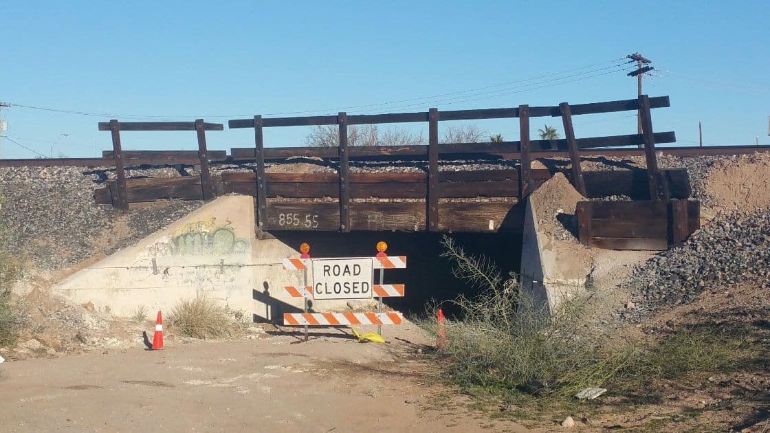 Bridge Structure being built